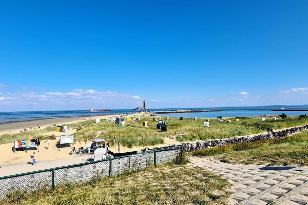 Ferienwohnung Malte Nordleda Bagian luar foto