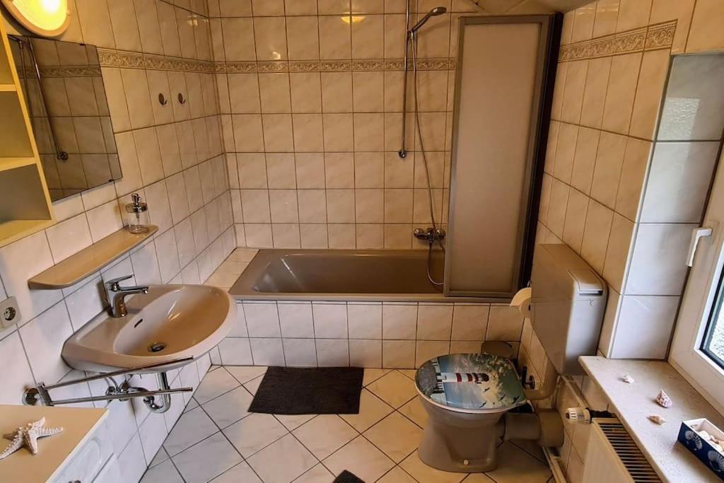 Ferienwohnung Malte Nordleda Bagian luar foto
